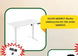 Neonet Silver monkey Biurko elektryczne ED-120 white SMM023 oferta