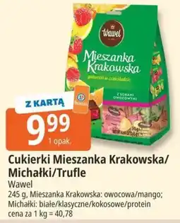 E.Leclerc Cukierki Mieszanka Krakowska/Michałki/Truffle Wawel oferta