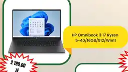 Neonet HP Omnibook 3 17 Ryzen 5-40/16GB/512/Win11 oferta