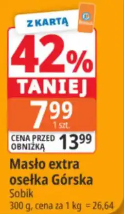 E.Leclerc Masło extra osełka Górska Sobik oferta