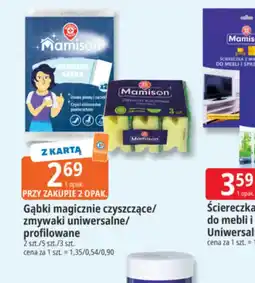 E.Leclerc Gąbki magicznie czyszczące / zmywaki uniwersalne / profilowane oferta