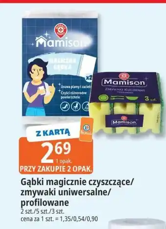 Gąbki magicznie czyszczące / zmywaki uniwersalne / profilowane