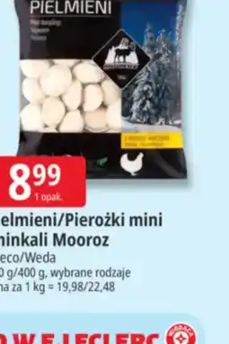 E.Leclerc Pierożki mini Minkali Mooroz oferta