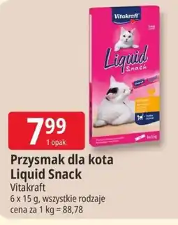 E.Leclerc Przysmak dla kota Liquid Snack Vitakraft oferta