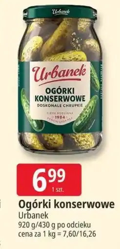 E.Leclerc Ogórki konserwowe Urbanek oferta