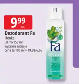 E.Leclerc Dezodorant Fa Fresh+Dry Green Tea oferta