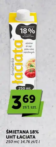 Groszek Śmietana 18% UHT Łaciata oferta