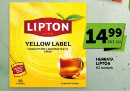Groszek Herbata Lipton Yellow Label oferta