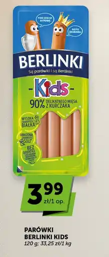 Groszek Parówki Berlinki Kids oferta