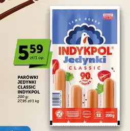Groszek Parówki Jedynki Classic Indykpol oferta