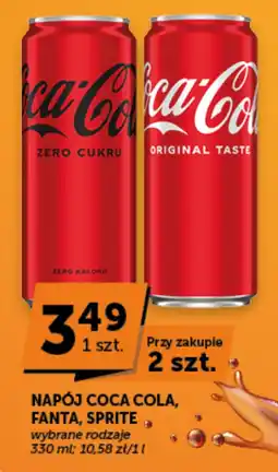 Groszek Napój Coca Cola oferta