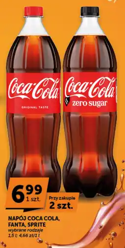 Groszek Napój Coca Cola, Fanta, Sprite oferta