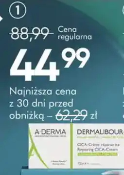 SuperPharm A-Derma dermalibour+ cica krem regenerujący oferta