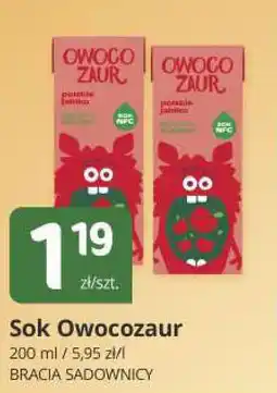 Marketvita Sok Owocozaur Bracia Sadownicy oferta