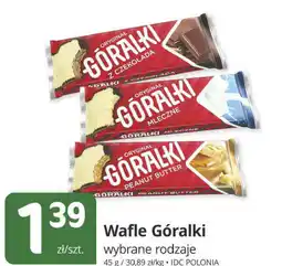 Marketvita Wafle Góralki wybrane rodzaje oferta