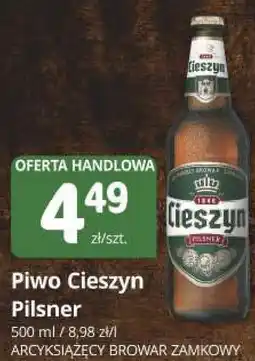 Marketvita Piwo Cieszyn Pilsner oferta
