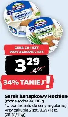Netto Serek kanapkowy Hochland oferta