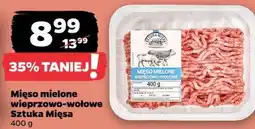 Netto Mięso mielone wieprzowo-wołowe Sztuka Mięsa oferta