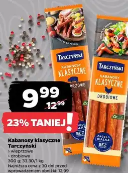 Netto Kabanosy klasyczne Tarczyński oferta