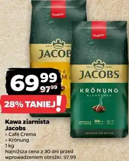 Netto Kawa ziarnista Jacobs Café Crema / Krönung oferta