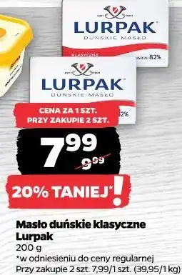 Netto Masło duńskie klasyczne Lurpak oferta