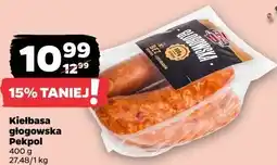Netto Kiełbasa głogowska Pekpol oferta