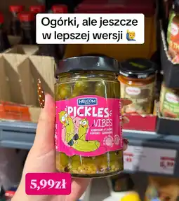 Lidl Helcom Pickles Vibes Korniszony w zalewie pieprzno-czosnkowej oferta