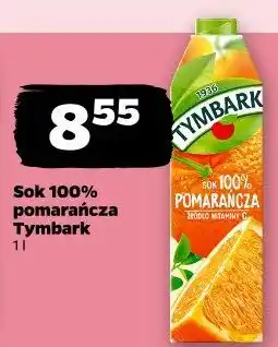 Netto Sok 100% pomarańcza Tymbark oferta
