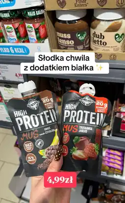 Lidl Solevitia High Protein Mus o smaku czekoladowym lub truskawka-jabłko oferta