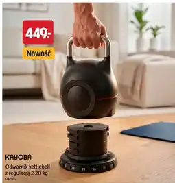 Jula Kayoba Odważnik kettlebell z regulacją oferta