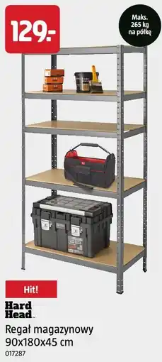 Jula Hard Head Regał magazynowy 90x180x45 cm oferta