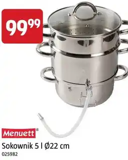 Jula Sokownik 5 l Ø22 cm Menuett oferta