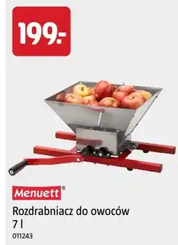 Jula Rozdrabniacz do owoców 7 l Menuett oferta