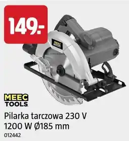 Jula Pilarka tarczowa 230 V 1200 W Ø185 mm MEEC TOOLS oferta