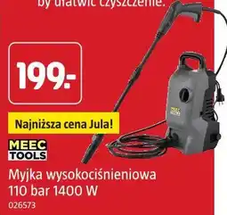 Jula Meec Tools Myjka wysokociśnieniowa 110 bar 1400 W oferta
