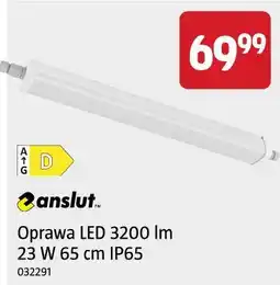 Jula Oprawa LED Anslut 3200 lm 23 W 65 cm IP65 oferta