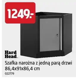 Jula Hard Head Szafka narożna z jedną parą drzwi 86,4x91x86,4 cm oferta