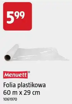 Jula Menuett Folia plastikowa 60 m x 29 cm oferta