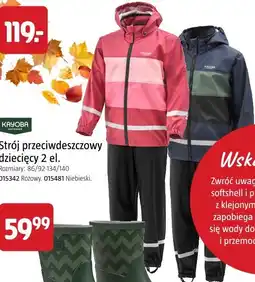 Jula Kayoba Strój przeciwdeszczowy dziecięcy 2 el oferta