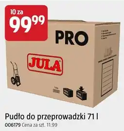 Jula Pudło do przeprowadzki 71 l PRO Jula oferta