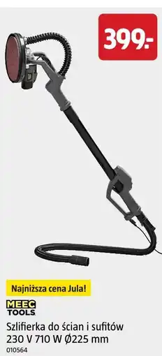Jula MEEC TOOLS Szlifierka do ścian i sufitów 230 V 710 W Ø225 mm oferta
