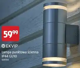 Jula EKVIP Lampa punktowa ścienna IP44 GU10 024704 oferta