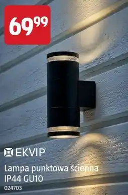 Jula EKVIP Lampa punktowa ścienna IP44 GU10 024703 oferta