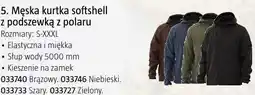 Jula Kayoba Outdoor Męska kurtka softshell z podszewką z polaru oferta