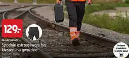 Jula Spodnie ostrzegawcze bez kieszeni na gwoździe Bluewear oferta