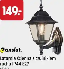 Jula Anslut Latarnia ścienna z czujnikiem ruchu IP44 E27 oferta