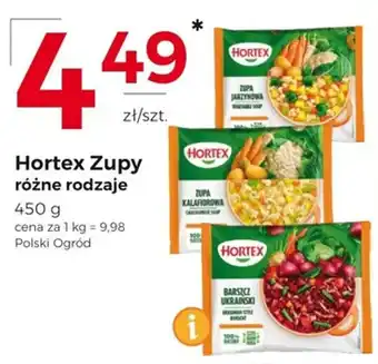 Hortex Zupy różne rodzaje