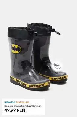 Sinsay Kalosze z lampkami LED Batman oferta