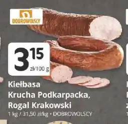 Marketvita Kiełbasa krucha podkarpacka Dobrowolscy oferta