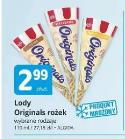 Marketvita Lody Originals rożek Algida oferta